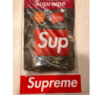 シュプリーム(Supreme)のステッカー2枚付き☆supreme  henes boxer brief1枚(ボクサーパンツ)