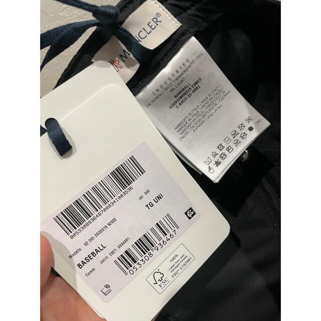 moncler モンクレール ベースボール キャップ 4