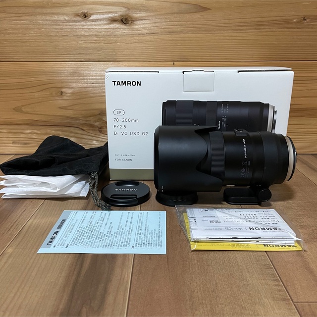 人気の中古 TAMRON SP 70-200mm F/2.8 Di VC USD G2 EF - www