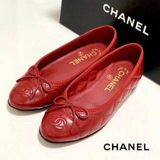 シャネル レッド バレエシューズ(レディース)の通販 13点 | CHANELの