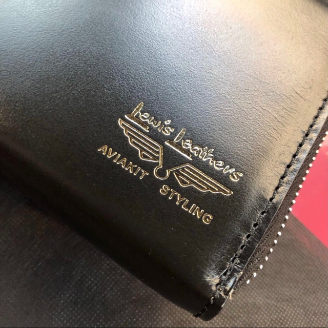 Lewis Leathers(ルイスレザー)のLewis Leathers PORTER WALLET BLK ルイスレザー メンズのファッション小物(折り財布)の商品写真