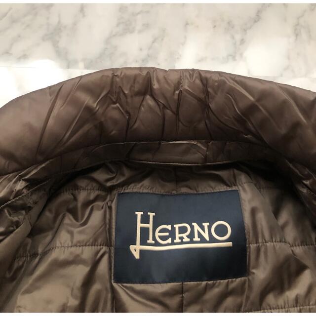 HERNO(ヘルノ)の【美品】ヘルノ　チェスターコート　46 ライトブラウン　Herno メンズのジャケット/アウター(チェスターコート)の商品写真