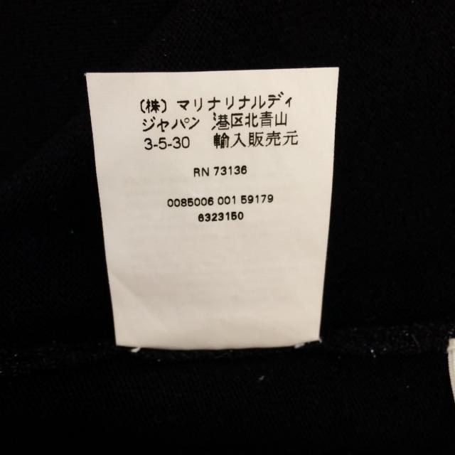 マリナリナルディ　大きいサイズ　麻/シルク　半袖ロングワンピース黒　サイズ19号