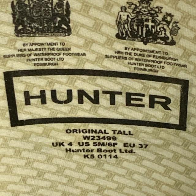 HUNTER(ハンター)のハンター レインブーツ UK4 レディース - レディースの靴/シューズ(レインブーツ/長靴)の商品写真