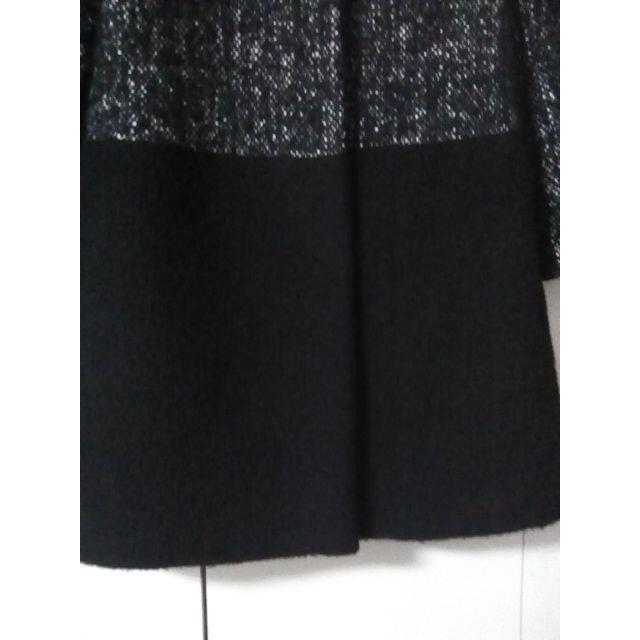 【美品】JUSGLITTY チェスターコート size1ブラック アルパカ混 2