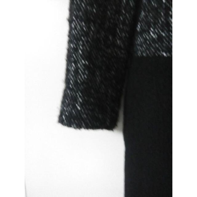 【美品】JUSGLITTY チェスターコート size1ブラック アルパカ混 3