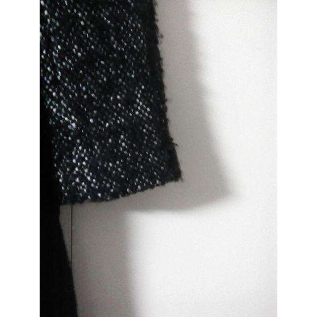 【美品】JUSGLITTY チェスターコート size1ブラック アルパカ混 4