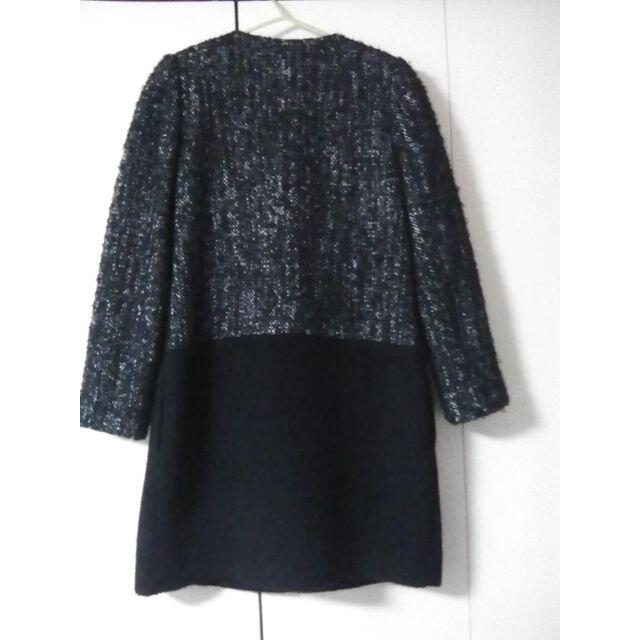 【美品】JUSGLITTY チェスターコート size1ブラック アルパカ混 6