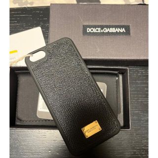 ドルチェアンドガッバーナ(DOLCE&GABBANA)のドルチェ&ガッバーナ　iPhone5 se ケース　黒　ゴールド(iPhoneケース)