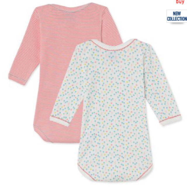 PETIT BATEAU(プチバトー)の新品♡プチバトー ベビー服 キッズ/ベビー/マタニティのベビー服(~85cm)(ロンパース)の商品写真