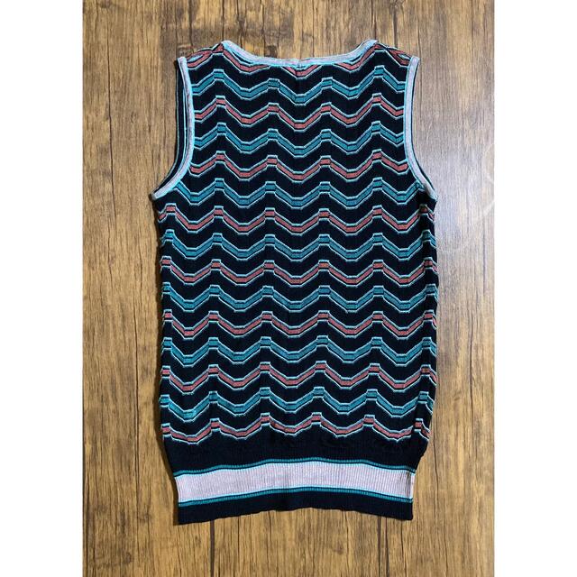 希少 美品 MISSONI ミッソーニ ノースリーブニット ニットベスト