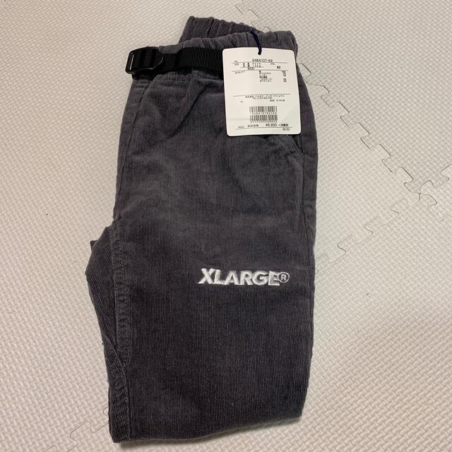 XLARGE(エクストララージ)の新品x-lage パンツ90size キッズ/ベビー/マタニティのキッズ服男の子用(90cm~)(パンツ/スパッツ)の商品写真