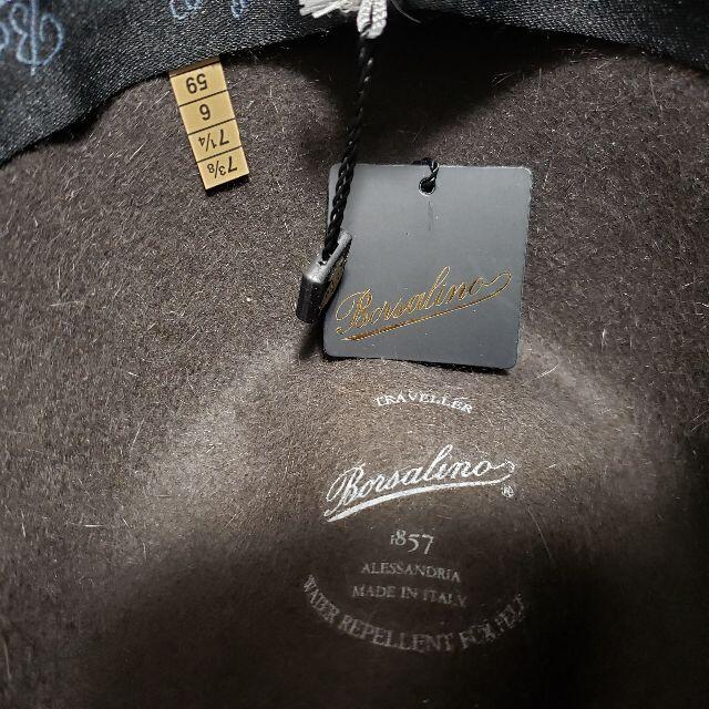 Borsalino(ボルサリーノ)のボルサリーノ（Borsalino） Traveller ラビットフェルトハット  メンズの帽子(ハット)の商品写真