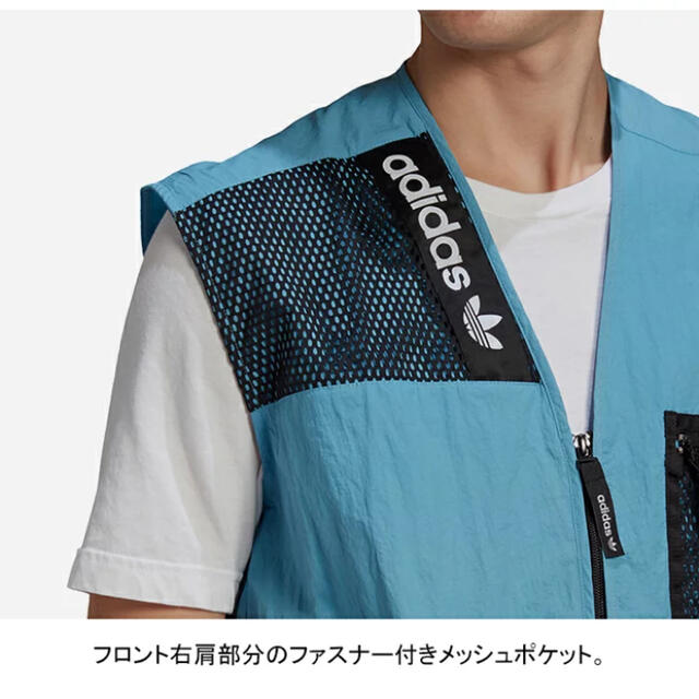 ［新品タグ付き］adidas originals▽カーゴベスト