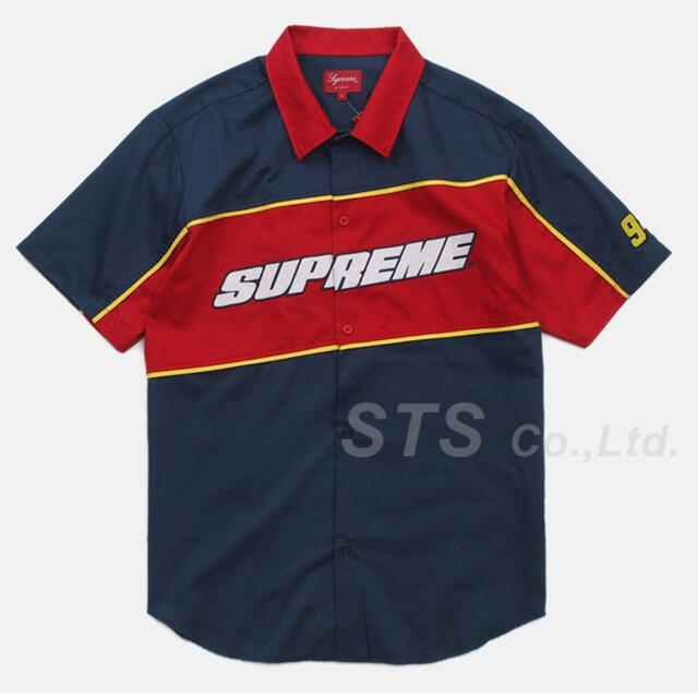 Supreme Color Blocked Work Shirt  L