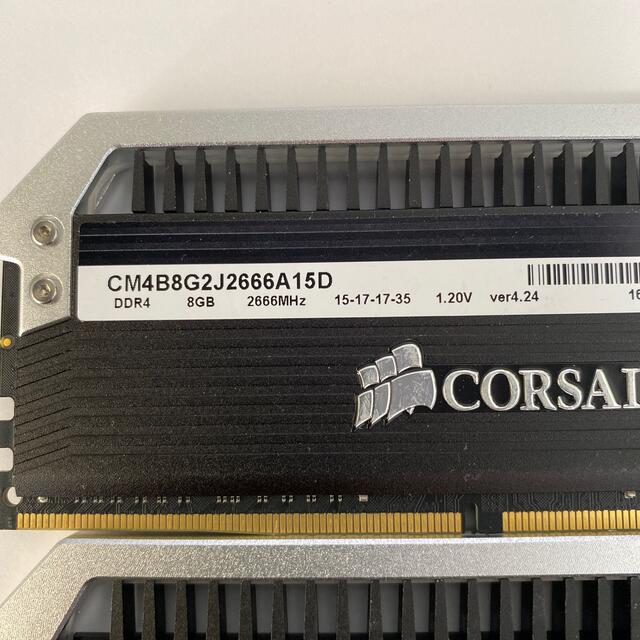 メモリCORSAIR DDR4 2枚セット 1