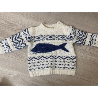 ザラキッズ(ZARA KIDS)のZARA クジラニット(ニット/セーター)