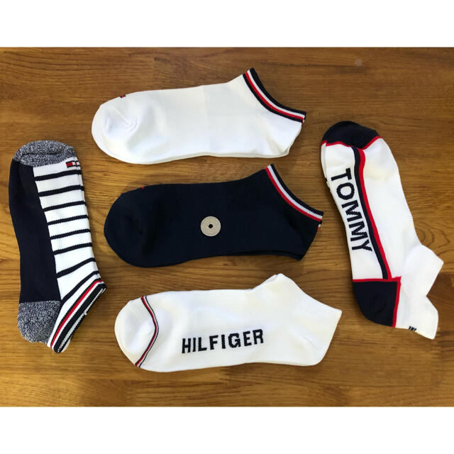 TOMMY HILFIGER(トミーヒルフィガー)の新品トミーヒルフィガーTOMMY HILFIGERレディース5足セット512 レディースのレッグウェア(ソックス)の商品写真