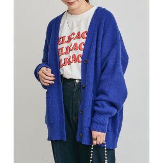 ナイスクラップ(NICE CLAUP)の新品✨タグ付き♪ナイスクラップ　可愛い💓温かい起毛　カーディガン　大特価(カーディガン)