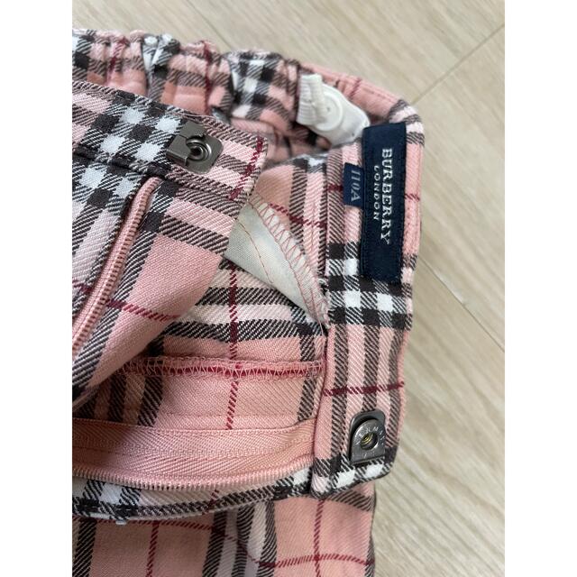 BURBERRY(バーバリー)のBurberry パンツ　110㎝ キッズ/ベビー/マタニティのキッズ服女の子用(90cm~)(パンツ/スパッツ)の商品写真