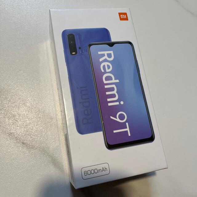 新品未使用　Redmi 9T(4GB/64GB、カーボングレー)