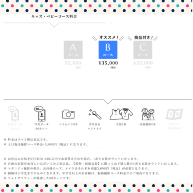 公式サイト スタジオアーク 選べるフォト撮影 80カット Bコース 利用券 店舗支払い不用 asakusa.sub.jp