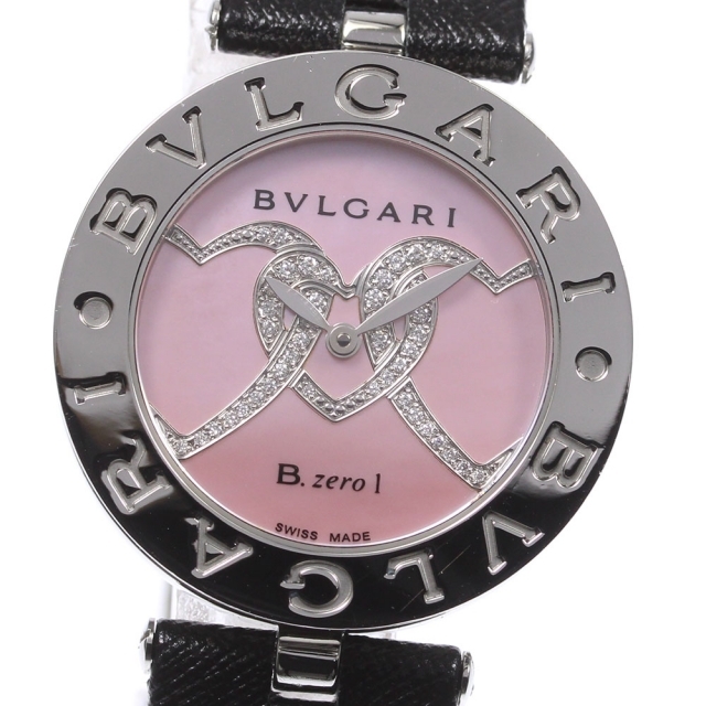 ブルガリ　BVLGARI ビーゼロワン　腕時計　ハート　ピンク