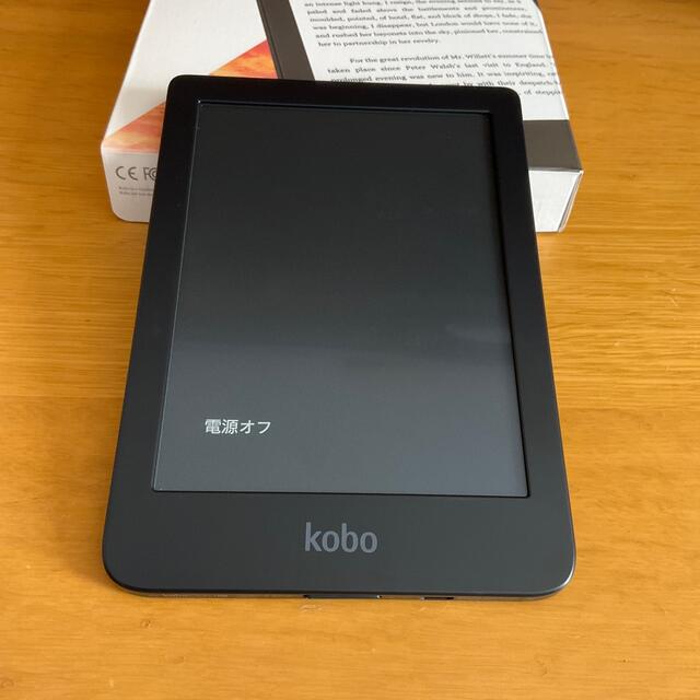 Rakuten(ラクテン)の【楽天】Kobo 6インチ電子書籍 Clara HD ブラック スマホ/家電/カメラのPC/タブレット(電子ブックリーダー)の商品写真