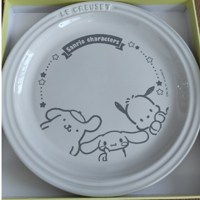 LE CREUSET - ル・クルーゼ サンリオ オリジナルプレート2枚セットの