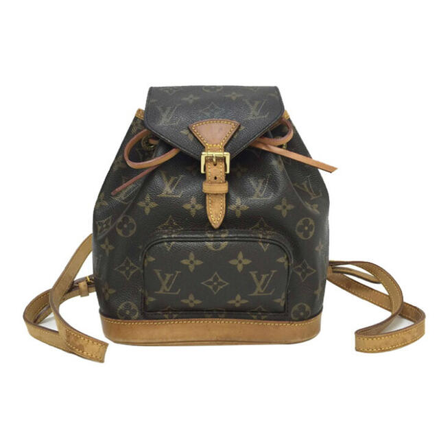 ルイヴィトン VUITTON ミニモンスリ モノグラム リュックサック