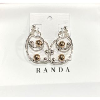 ランダ(RANDA)の新品　ランダ　イヤリング(イヤリング)