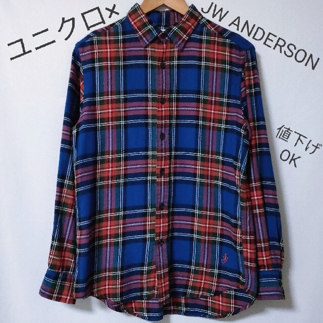 UNIQLO(ユニクロ)の【UNIQLO × JW ANDERSON】長袖　チェック　シャツ メンズのトップス(シャツ)の商品写真