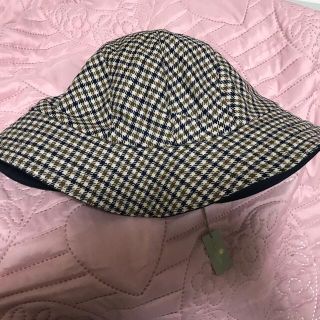 希少 vintage Aquascutum クラブチェック サファリハット