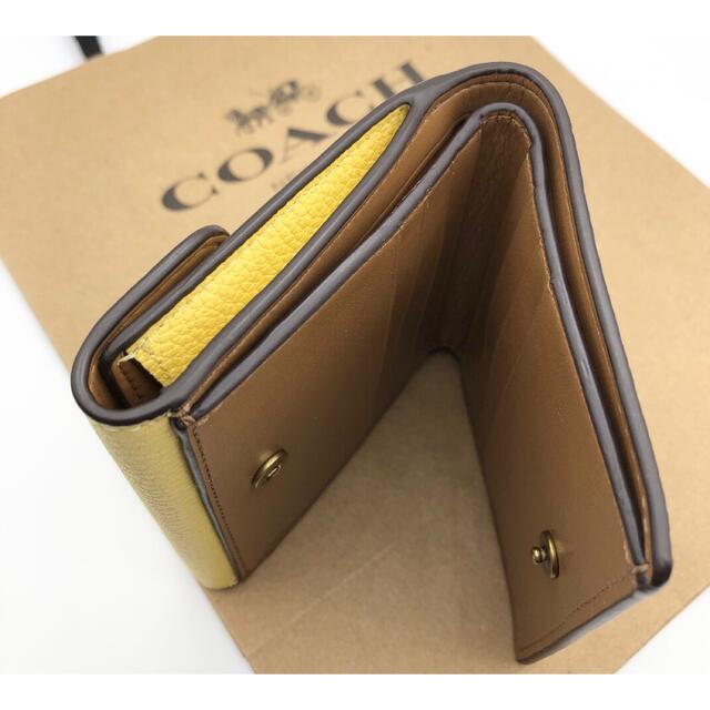 【COACH☆新作】完売品！希少カラー！新品！タビー！カラーブロック！イエロー！