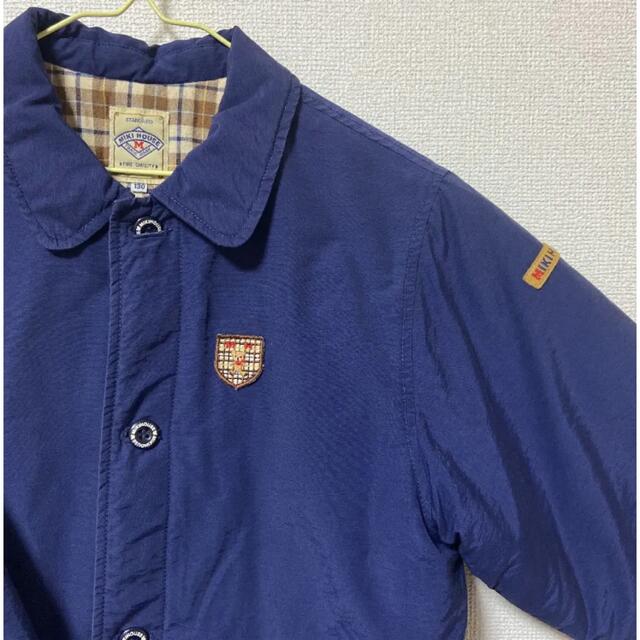 mikihouse(ミキハウス)の美品　ヴィンテージ　ミキハウス　アウター　　130 キッズ/ベビー/マタニティのキッズ服男の子用(90cm~)(ジャケット/上着)の商品写真