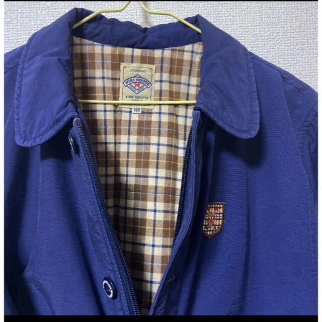 mikihouse(ミキハウス)の美品　ヴィンテージ　ミキハウス　アウター　　130 キッズ/ベビー/マタニティのキッズ服男の子用(90cm~)(ジャケット/上着)の商品写真