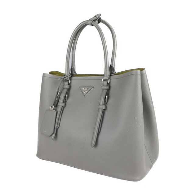 シルバーピーチ PRADA プラダ 2way ハンドバッグ ショルダーバッグ