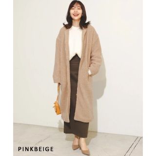 ザラ(ZARA)のベースメントオンライン ノーカラー ボア コート(ロングコート)