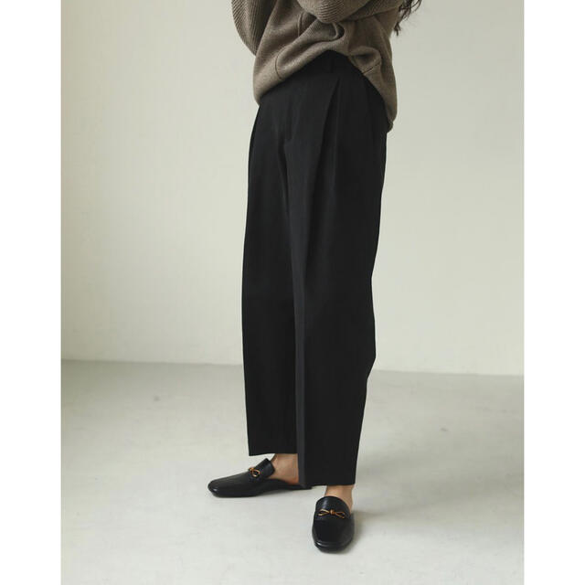 TODAYFUL(トゥデイフル)のトゥデイフル Cotton Boxtuck Pants レディースのパンツ(カジュアルパンツ)の商品写真