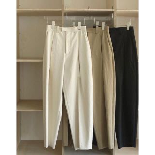 トゥデイフル(TODAYFUL)のトゥデイフル Cotton Boxtuck Pants(カジュアルパンツ)