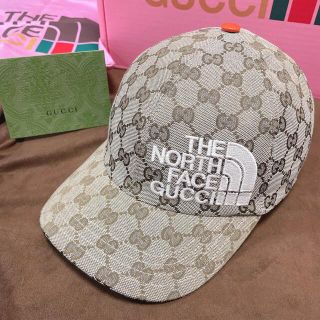 グッチ(Gucci)のTHE NORTH FACE x GUCCI ベースボールキャップ(キャップ)