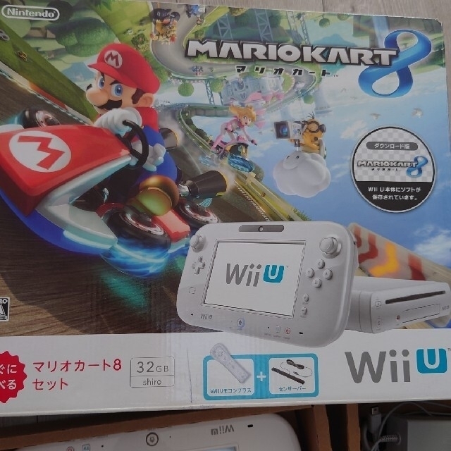 Wii U すぐに遊べるマリオカート8セット（シロ）/Wii U/WUPSWAG