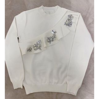 【美品】 Chesty ビジュー ニット クリスマス