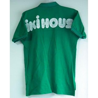 ミキハウス(mikihouse)の古着☆ミキハウス☆MIKIHOUSE☆ポロシャツ☆緑L半袖☆ジュニア(Tシャツ/カットソー)