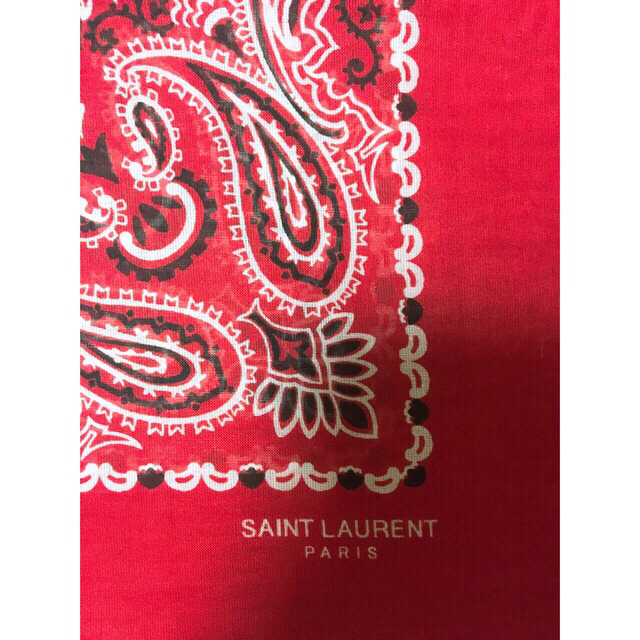 サンローラン　SAINT LAURENT ペイズリー　バンダナ