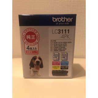 ブラザー(brother)のbrother（ブラザー）純正インクカートリッジ4色パック LC3111-4PK(オフィス用品一般)