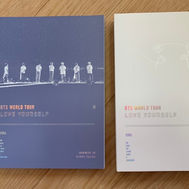 BTS Love yourself DVD キムソクジントレカ付属