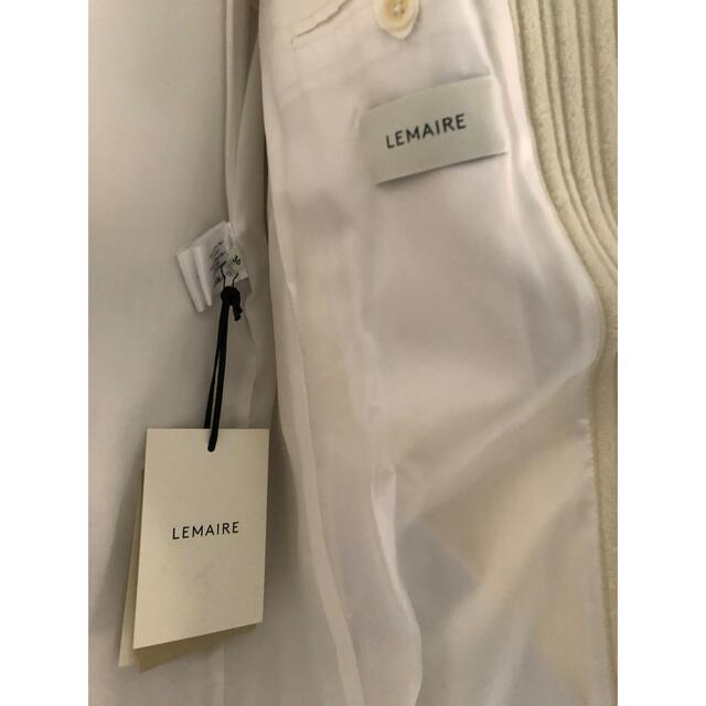 LEMAIRE(ルメール)のタグ付き未使用　ルメール　チェスターコート　サイズ36 クリーム レディースのジャケット/アウター(チェスターコート)の商品写真