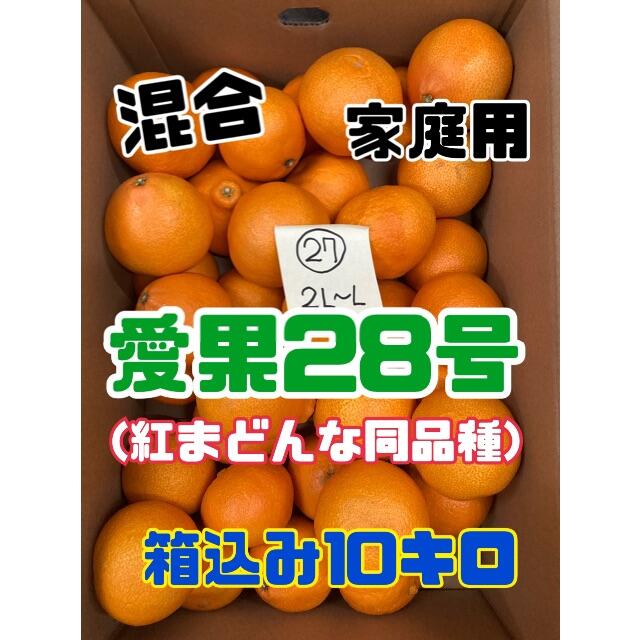 愛果28号(紅まどんな同品種)大混合27(箱込み10キロ) 家庭用