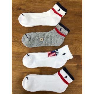 ラルフローレン(Ralph Lauren)の新品ポロラルフローレン メンズソックス　靴下 4足セット3519(ソックス)